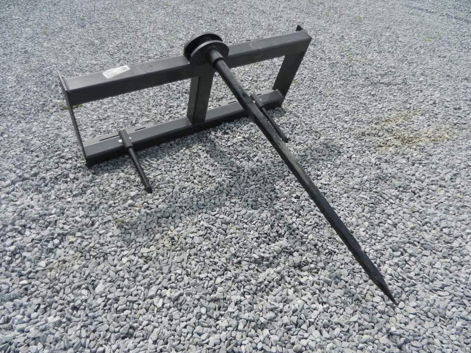 IronCraft bale spear photographed at Tractors For U