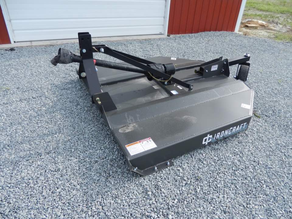 IronCraft rotary cutter photographed at Tractors For U