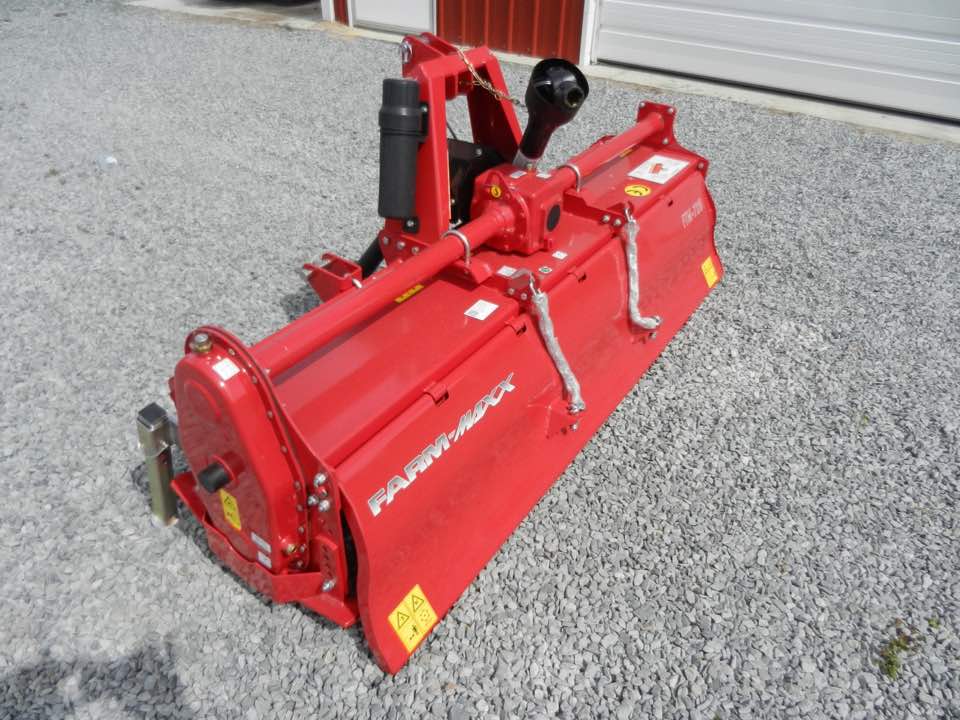 Farm-Maxx rotary tiller photographed at Tractors For U